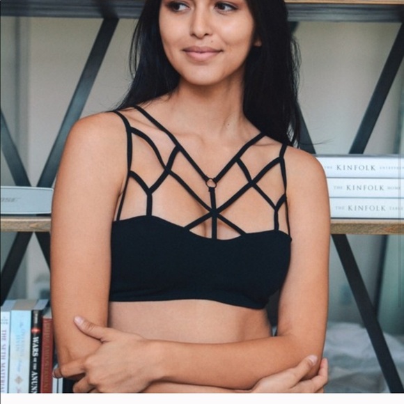 Sexy Cage Front Bralette - Picture 2 of 5